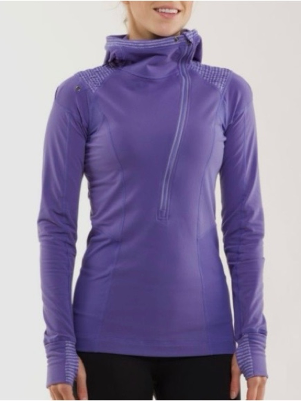 Lululemon Run: For It Pullover Persian Purple 6
